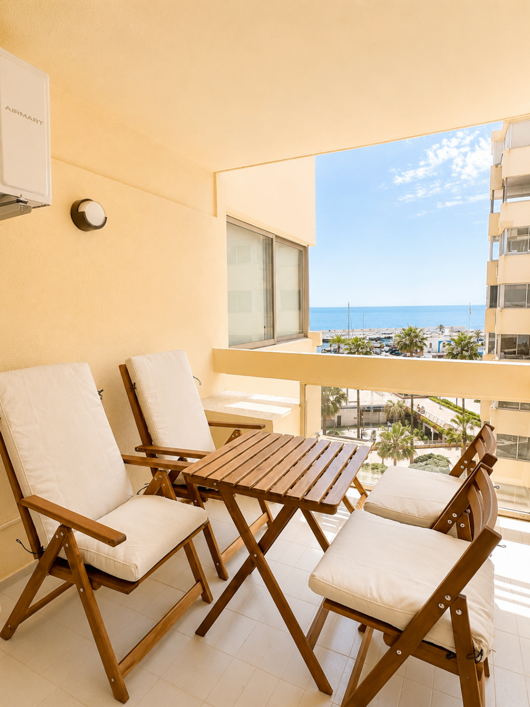 Terraza con vistas