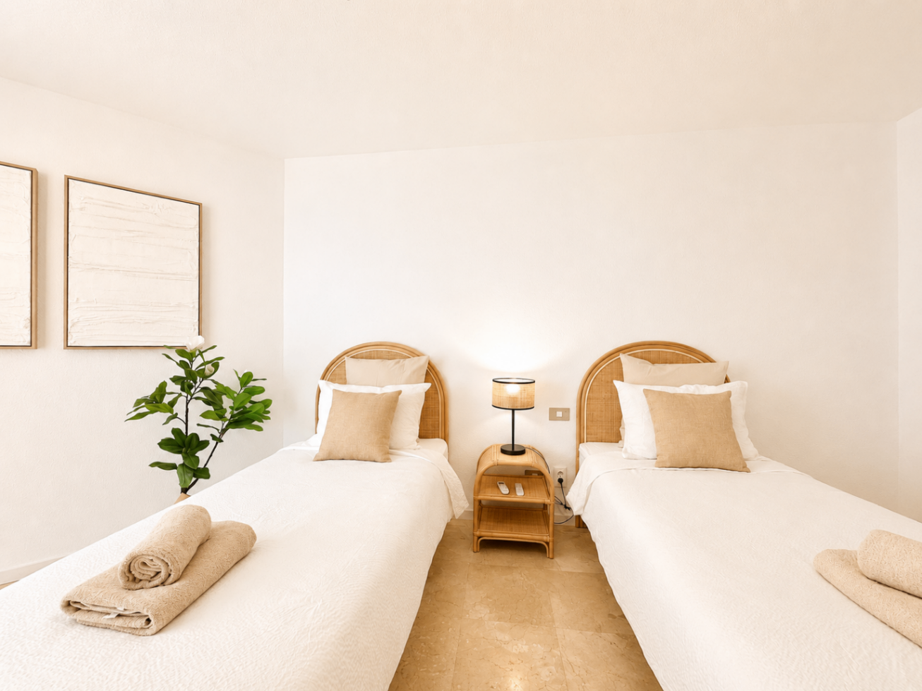 Dormitorio dos camas