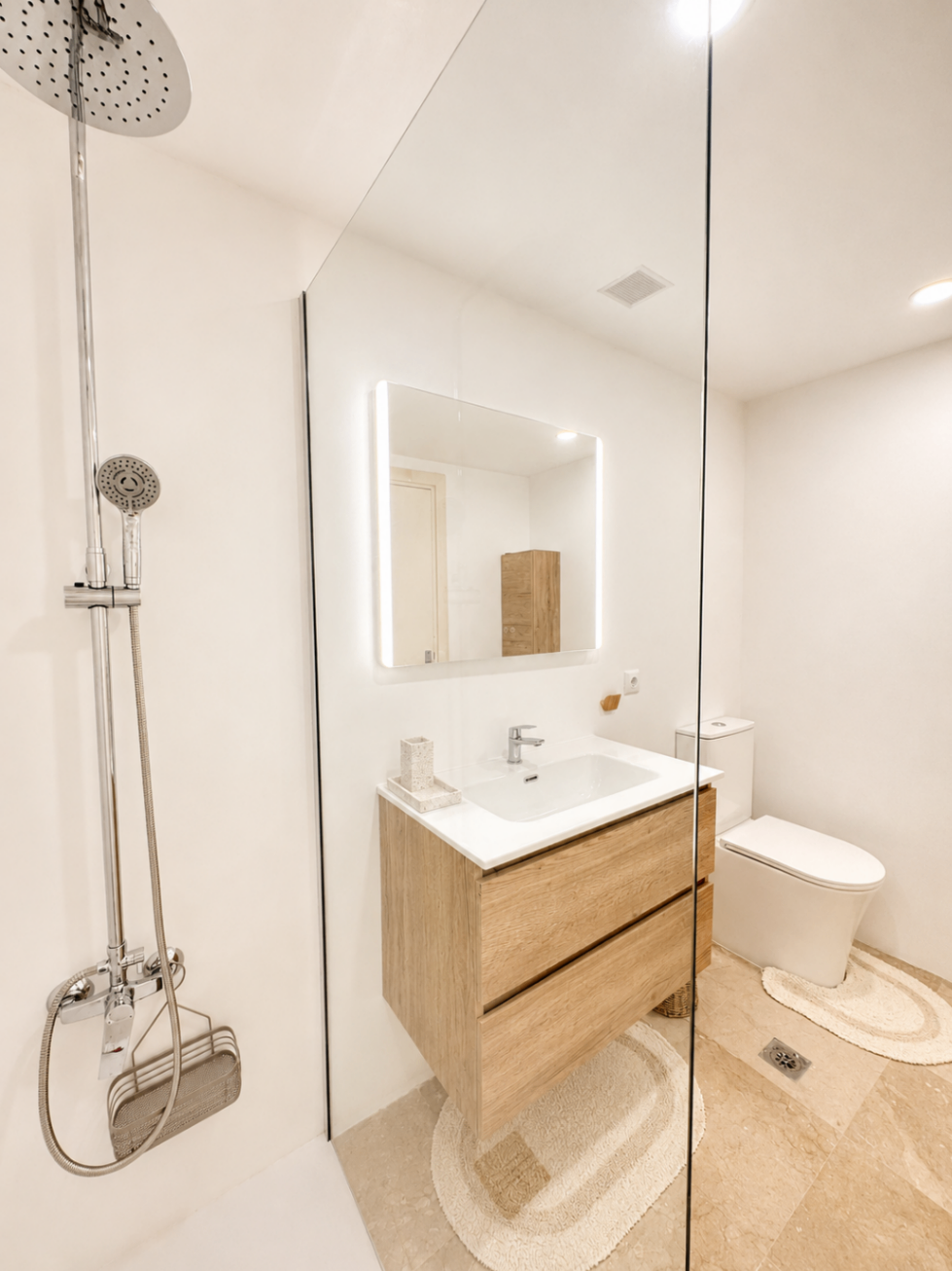 Baño compartido